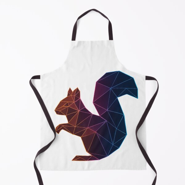 Item preview, GeoNeon Squirell | Ember Collection | Vibrant Geometric Neon Art designed and sold by Avagen Designs.