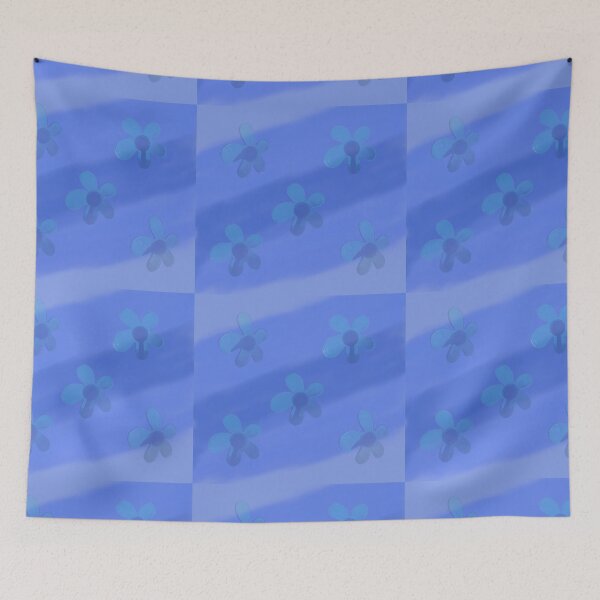 Item preview, Pastel Blue Flowers – Fiori Tenui – Fleurs Bleues Pastel designed and sold by LenaBlueDesigns.