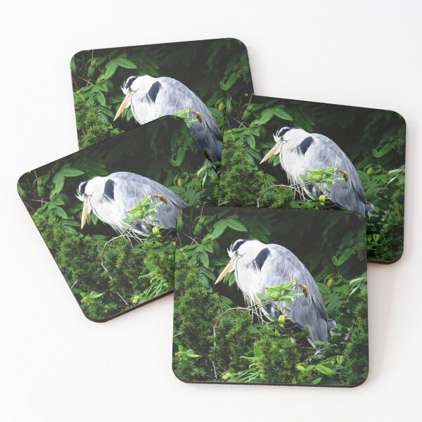 Item preview, Perched Heron - Photograph designed and sold by GenAumonier.