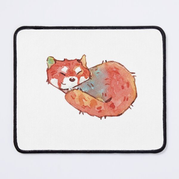 Item preview, Watercolor Cute Red Panda Hand-Drawn Illustration designed and sold by Gulnara90.