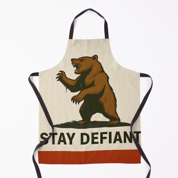 Item preview, Stay Defiant – The Bear of California designed and sold by AntiPress Company.