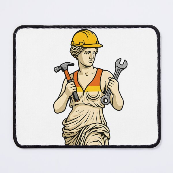 Item preview, Venus de Milo Construction Worker Meme designed and sold by The Classics Freak.