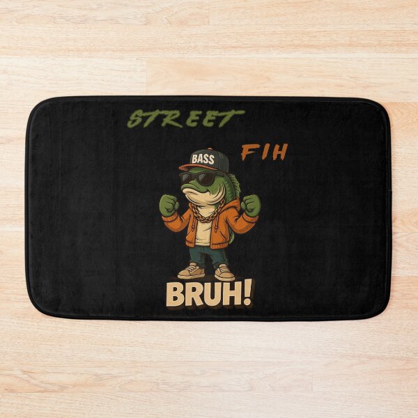 Item preview, Fih Meme Shirt - Funny Streetwear Cartoon Design designed and sold by WonderMix.