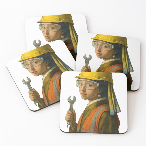 Item preview, Girl with a Pearl Earring Overtime Meme designed and sold by The Classics Freak.