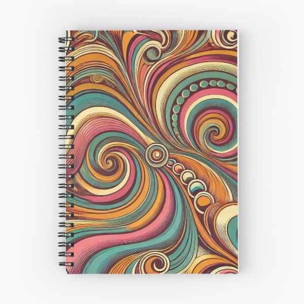 Item preview, Groovy Vortex – 1970s Psychedelic Seamless Pattern designed and sold by Silmoyo.