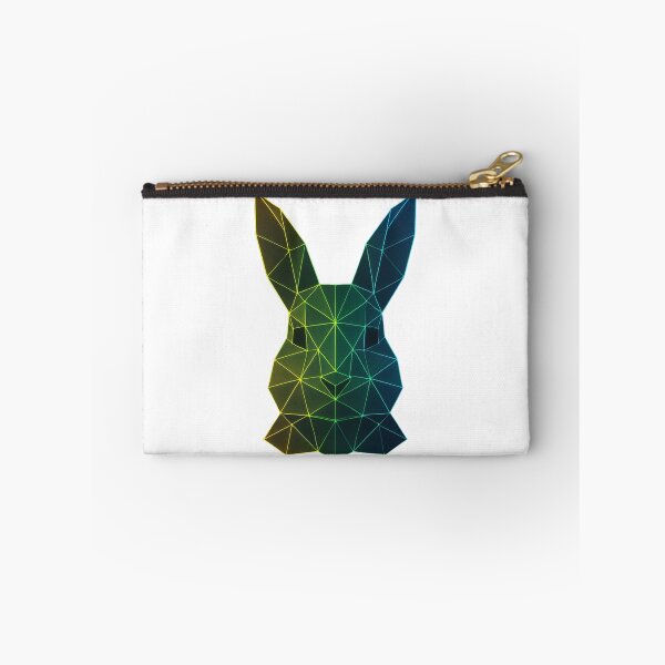 Item preview, GeoNeon Rabbit | Aurora Collection | Vibrant Geometric Neon Art designed and sold by Avagen Designs.