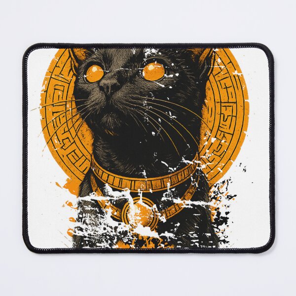 Item preview, Mystical Black Cat, Ancient Power, Modern Style designed and sold by Merch by Simply Joy.