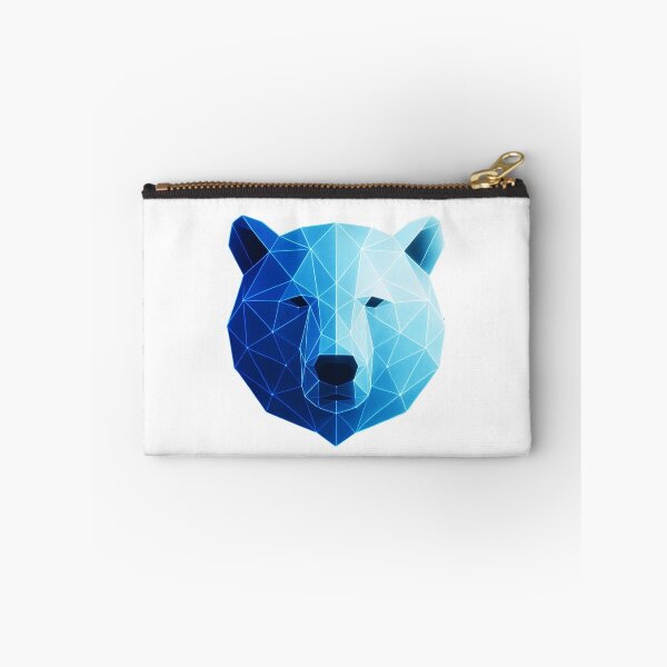 Item preview, GeoNeon Polar Bear | Frost Collection | Vibrant Geometric Neon Art designed and sold by Avagen Designs.