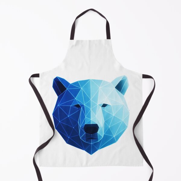 Item preview, GeoNeon Polar Bear | Frost Collection | Vibrant Geometric Neon Art designed and sold by Avagen Designs.