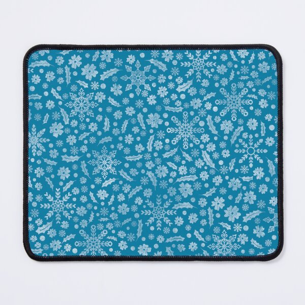 Item preview, Winter Snowflakes and Floral Design – Elegant Seasonal Art designed and sold by JVCreative.