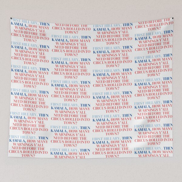 Item preview, Clinton & Kamala warned us #2 designed and sold by annaseditss.