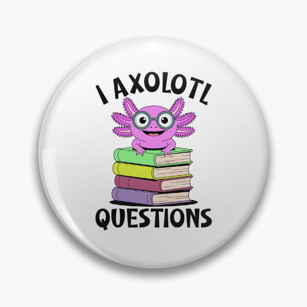 Item preview, Cute Axolotl With Glasses Sitting On Books Funny Reading Design Gifts designed and sold by Maniutek.