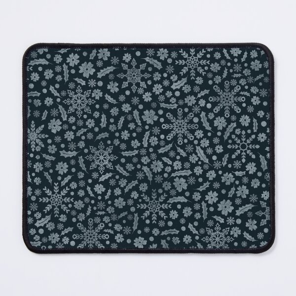 Item preview, Winter Snowflakes and Floral Design – Elegant Seasonal Art designed and sold by JVCreative.