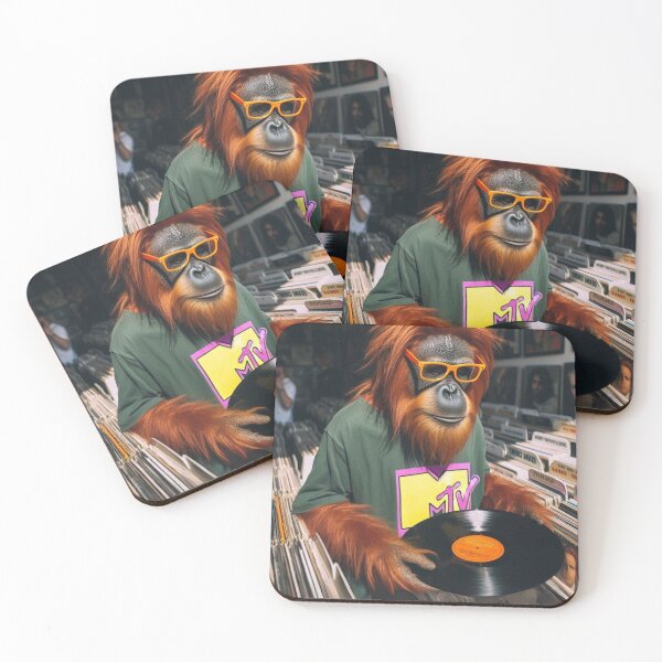 Item preview, "Funky Kong Goes Vinyl: Ape-solutely Retro!" designed and sold by Print Fiction.