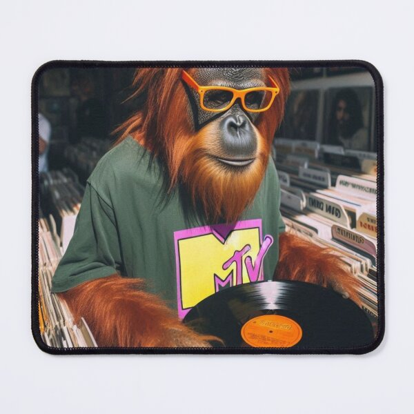 Item preview, "Funky Kong Goes Vinyl: Ape-solutely Retro!" designed and sold by Print Fiction.