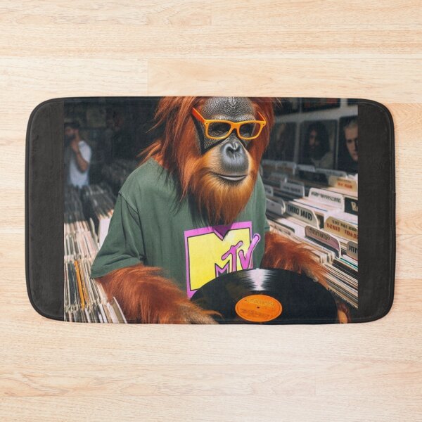 Item preview, "Funky Kong Goes Vinyl: Ape-solutely Retro!" designed and sold by Print Fiction.