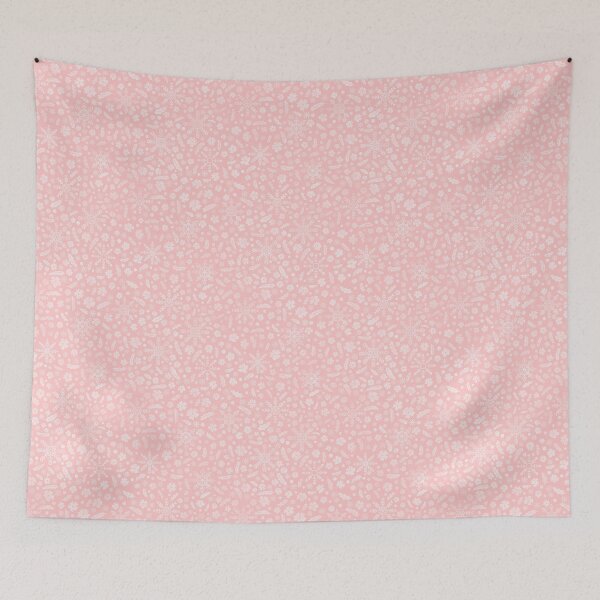 Item preview, Winter Snowflakes and Floral Design – Elegant Seasonal Art designed and sold by JVCreative.