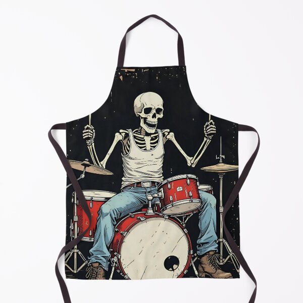 Item preview, Skeleton Drummer designed and sold by CreepyCornerArt.