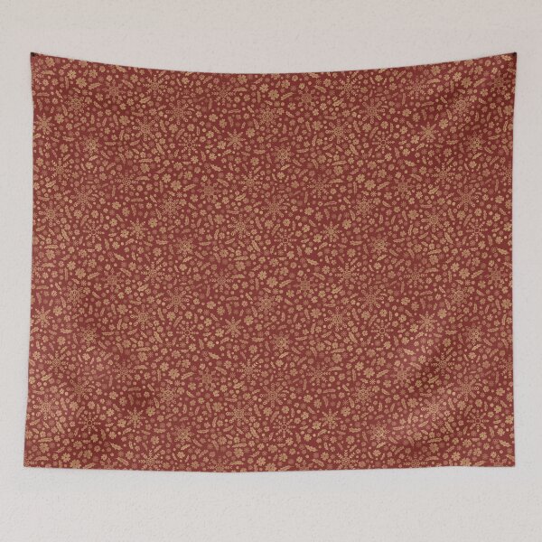 Item preview, Winter Snowflakes and Floral Design – Elegant Seasonal Art designed and sold by JVCreative.