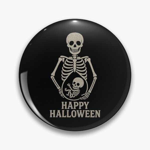 Artikelvorschau, Mutterschaft Halloween Skelett Babybauch Lustige Schwangerschaft T-Shirt entworfen und verkauft von KrissGraphShop.