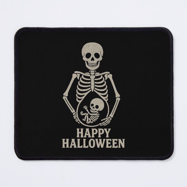Item preview, Maternity Halloween Skeleton Baby Bump Funny Pregnancy Tee designed and sold by KrissGraphShop.