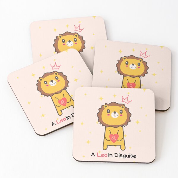Item preview, "A Leo In Disguise" - Cute Zodiac Lion Design designed and sold by RoraLily.
