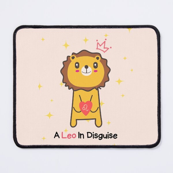 Item preview, "A Leo In Disguise" - Cute Zodiac Lion Design designed and sold by RoraLily.