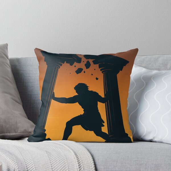 Item preview, SAMSON DESTROYS THE TEMPLE OF DAGON BY LOLA BLUE designed and sold by Lola Blue.