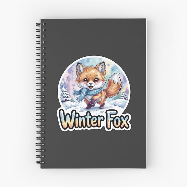 Item preview, Winter Fox – Cute Snowy Chibi Fox Animal Sticker designed and sold by Nuist25.