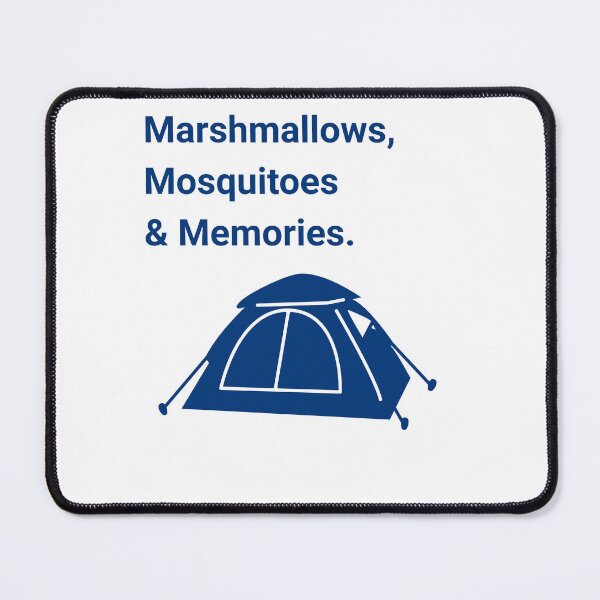Item preview, Nostalgic Camping design tshirt Marshmallows Mosquitoes Memories designed and sold by If a tree falls.
