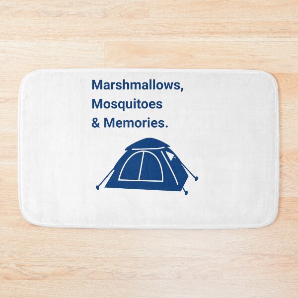 Item preview, Nostalgic Camping design tshirt Marshmallows Mosquitoes Memories designed and sold by If a tree falls.