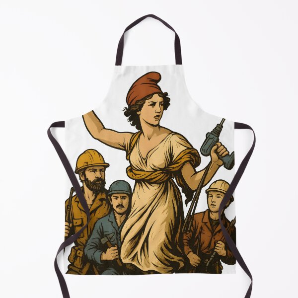 Item preview, Liberty Leading the Workers Parody Art designed and sold by The Classics Freak.