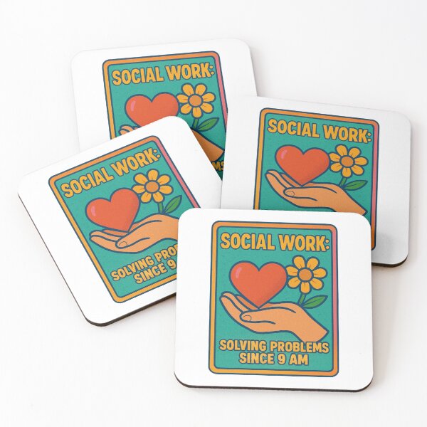 Item preview, Social Work: Solving Problems Since 9 am designed and sold by Nates-Tees.