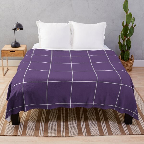 Item preview, Purple grid pattern designed and sold by RishabhArts1.