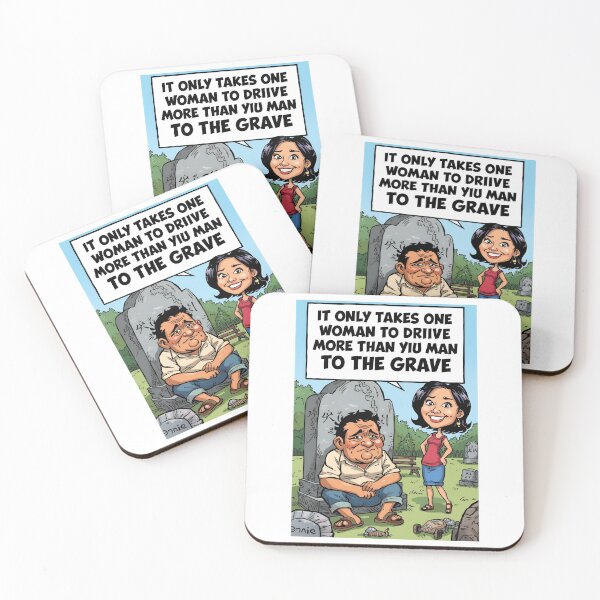 Item preview, One Woman, Many Graves – Funny Cartoon Satire designed and sold by RAKO13.