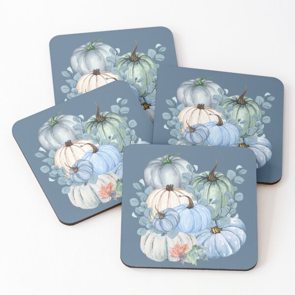 Item preview, Blue Harvest Pumpkins designed and sold by HerartbyHer.