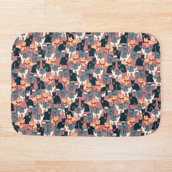 Item preview, Christmas Cat Design – Festive Holiday Kitty Art designed and sold by JVCreative.