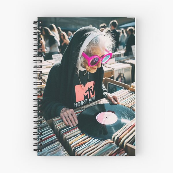 Item preview, Vinyl Vibes & Senior Swag: Drop the Needle, Not the Standards designed and sold by Print Fiction.