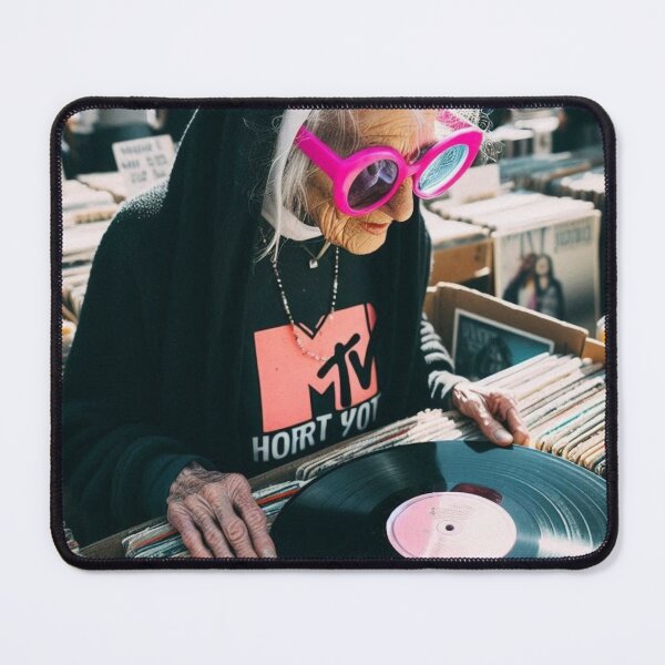 Item preview, Vinyl Vibes & Senior Swag: Drop the Needle, Not the Standards designed and sold by Print Fiction.
