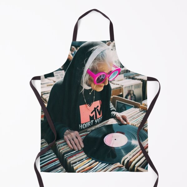 Item preview, Vinyl Vibes & Senior Swag: Drop the Needle, Not the Standards designed and sold by Print Fiction.