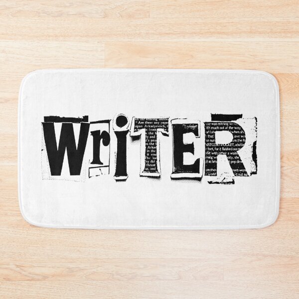 Item preview, Writer Indie Author Novelist Funny Bookish Ransom Note designed and sold by GrandeDuc.