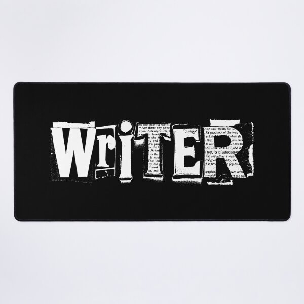 Item preview, Writer Indie Author Novelist Funny Bookish Ransom Note designed and sold by GrandeDuc.