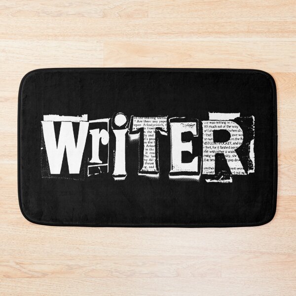 Item preview, Writer Indie Author Novelist Funny Bookish Ransom Note designed and sold by GrandeDuc.