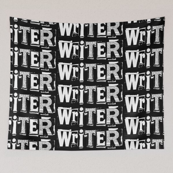 Item preview, Writer Indie Author Novelist Funny Bookish Ransom Note designed and sold by GrandeDuc.