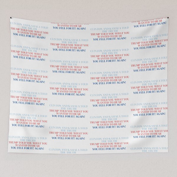 Item preview, Clinton & Kamala | Anti Trump designed and sold by annaseditss.