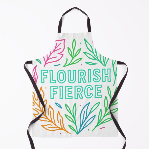 Item preview, Flourish Fierce – Bold Nature & Growth Empowerment Design designed and sold by AddictiveDesign.