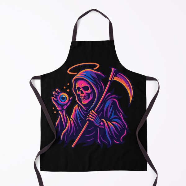 Item preview, Neon Reaper – Third Eye of Eternity designed and sold by Qopta.