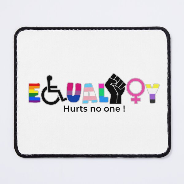 Item preview, Equality Hurts No One Inclusive Pride Sticker designed and sold by Equalized.