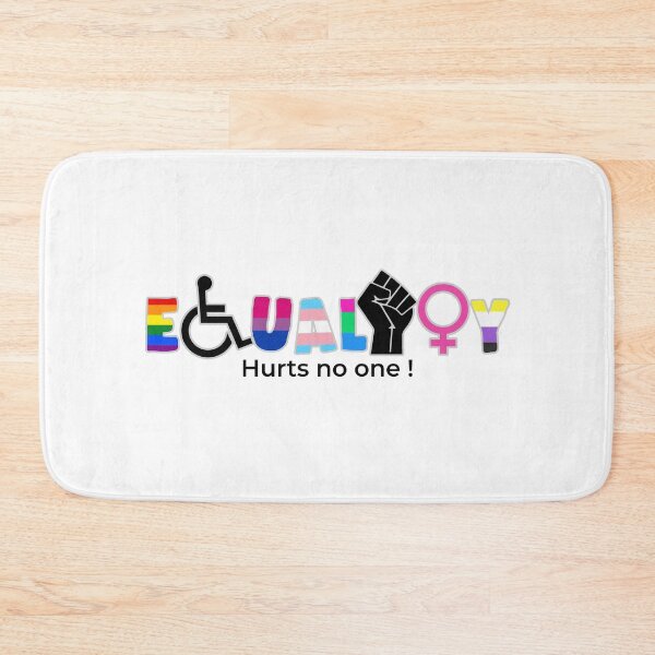 Item preview, Equality Hurts No One Inclusive Pride Sticker designed and sold by Equalized.