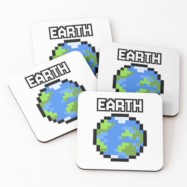 Item preview, Pixel Art Earth designed and sold by E-engineering.